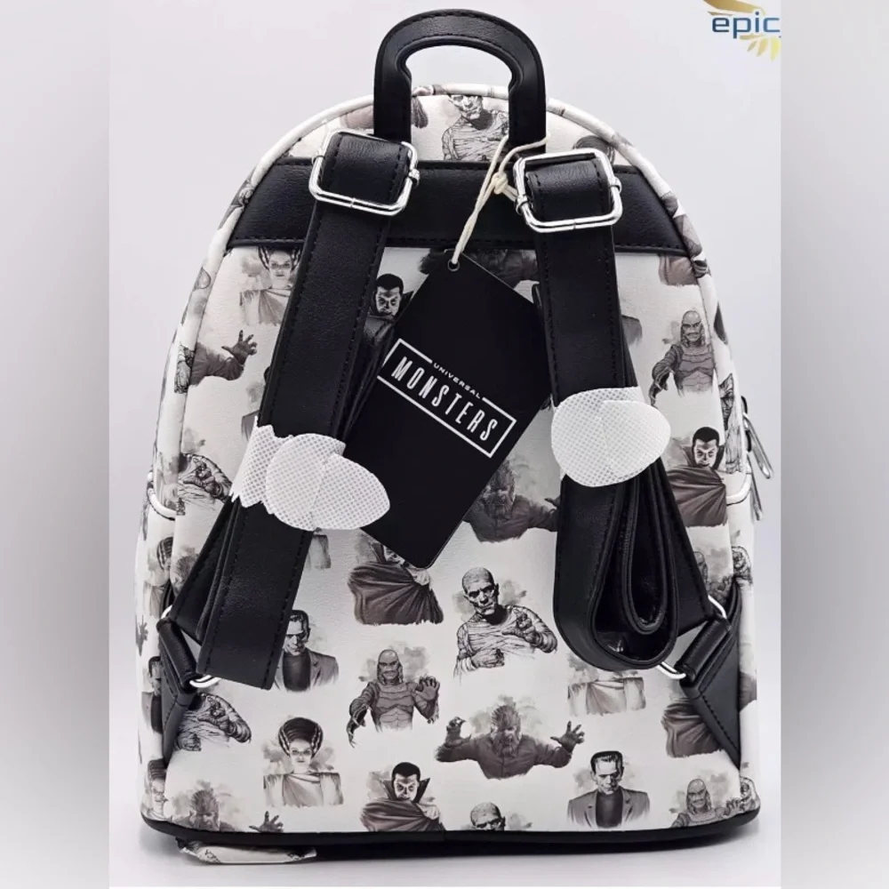 Loungefly Universal Monsters Icons Mini Backpack NWT